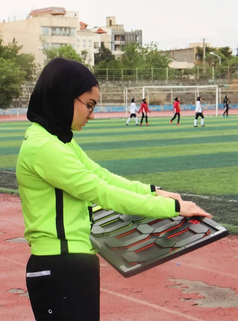 آناهیتا زینلی در مسیر داوری